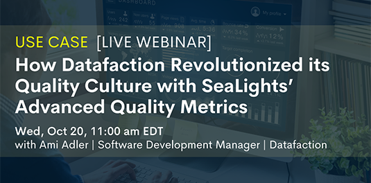 How Datafaction Increased Software Quality by 65% with SeaLights' Intelligent Testing