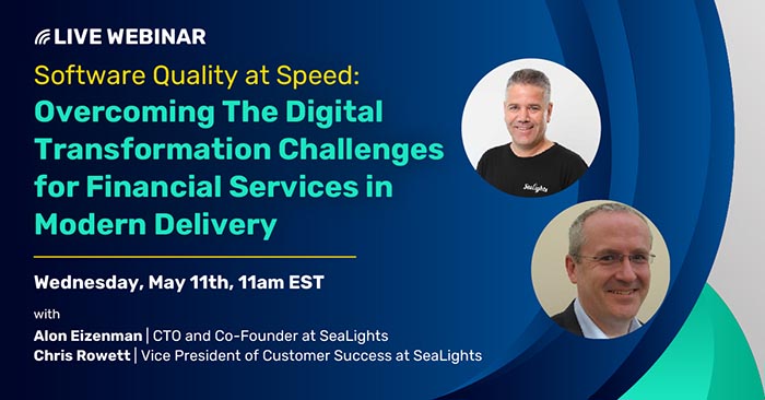 Software Quality at Speed: Overcoming The Digital Transformation Challenges for Financial Services in Modern Delivery